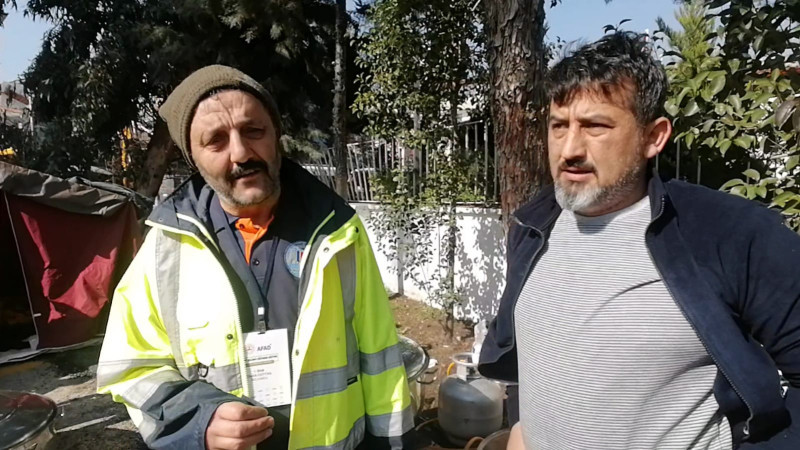Ağasarlı Hemşehrilerimiz Hatay'a Aş Evi Kurdular