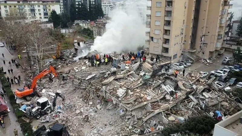 Sivil Savunma Öğrencileri Deprem Bölgesinde
