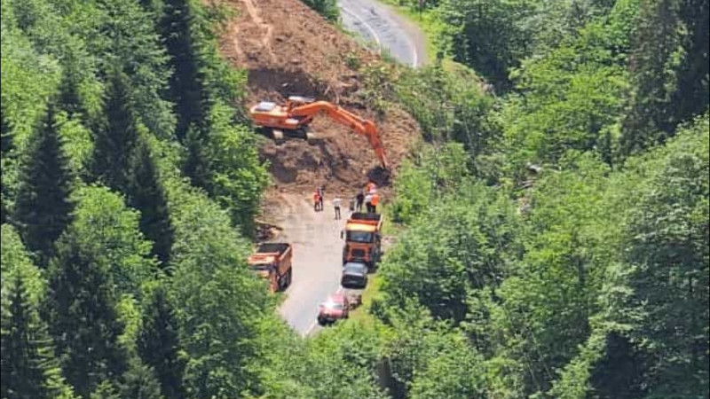 Doğancı, Acısu Yolu Trafiğe Kapalı, Çalışmalar Devam Ediyor 