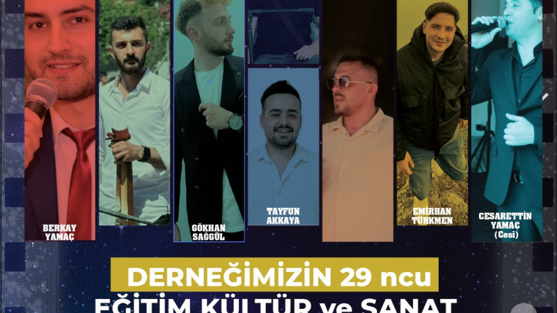Dorukkiriş Köylüleri Derneği 29.yılını çoşku ile kutlamaya hazırlanıyor.
