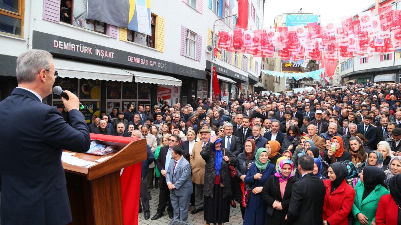 Şalpazarı'nda Cumhur İttifakına Tam Destek