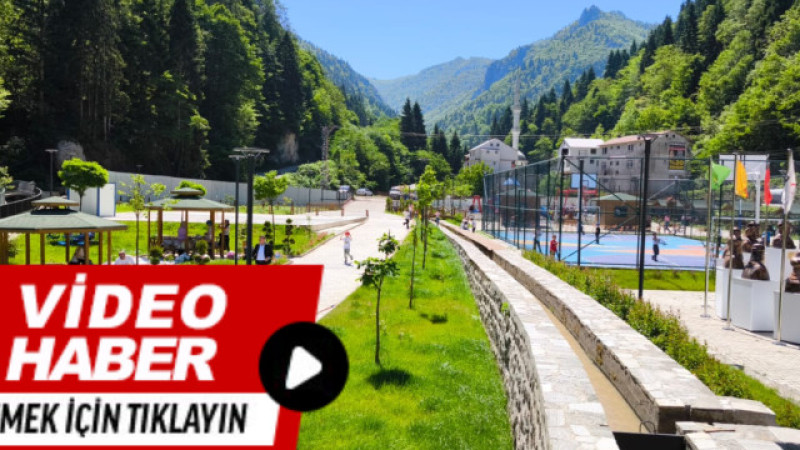 Şalpazarı Millet Bahçesi Çok Sevildi