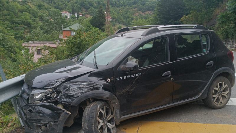 Beşikdüzü Şalpazarı Karayolunda Trafik Kazası 1 yaralı  