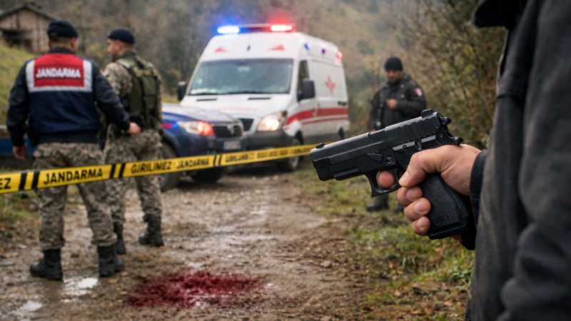 Tonya’da Arazi Anlaşmazlığı Kanlı Bitti